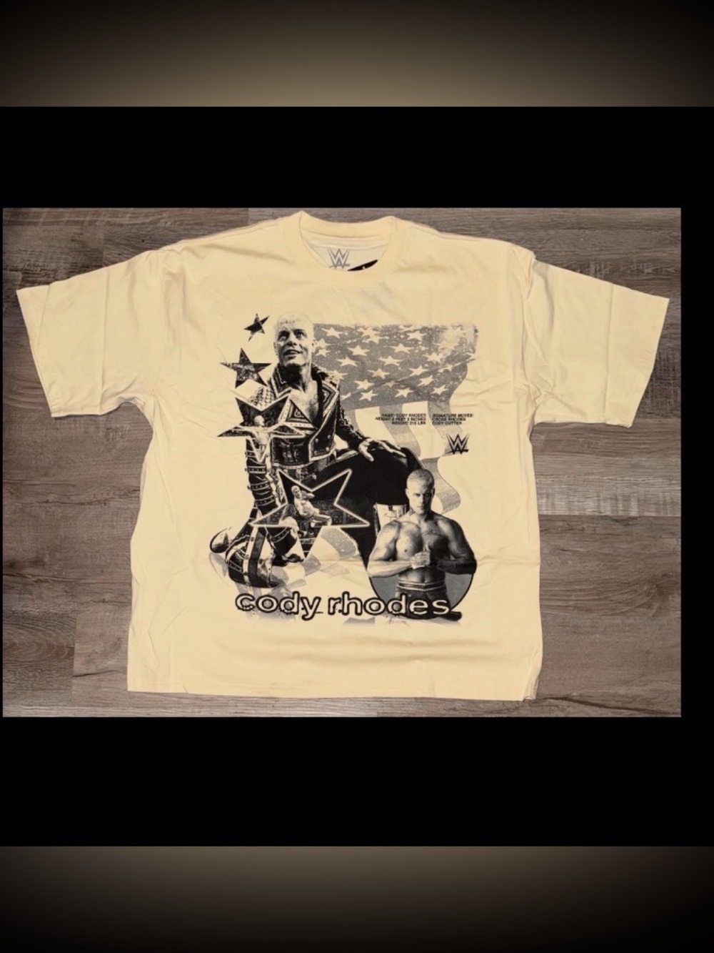 NWT Men's WWE Cody Rhodes Shirt Size XL